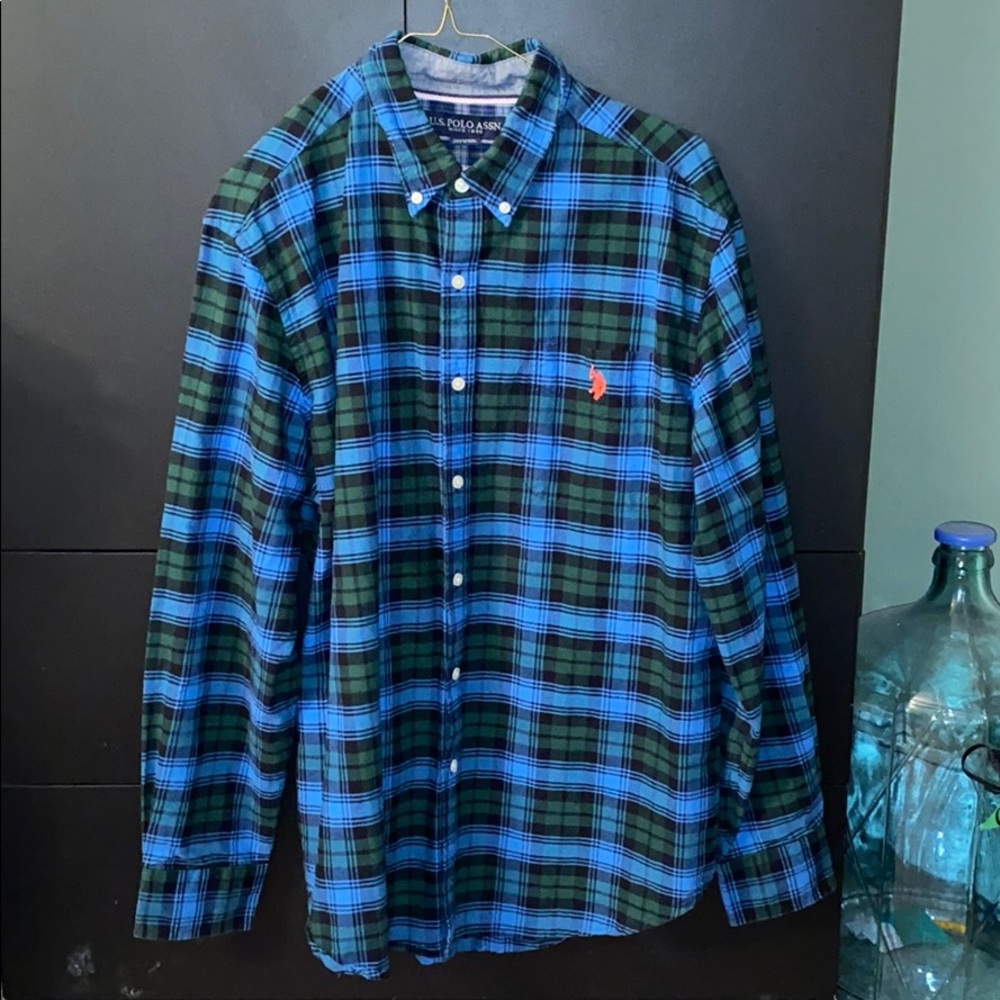 Men’s large US Polo Assn large button down